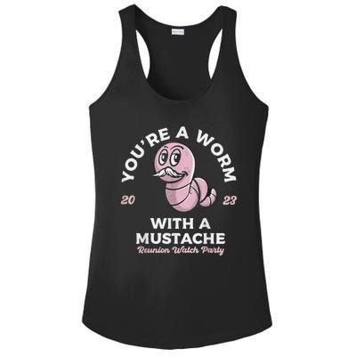 Worm With A Mustache James Tom Ariana Reality Ladies PosiCharge Competitor Racerback Tank