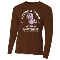 Worm With A Mustache James Tom Ariana Reality Cooling Performance Long Sleeve Crew