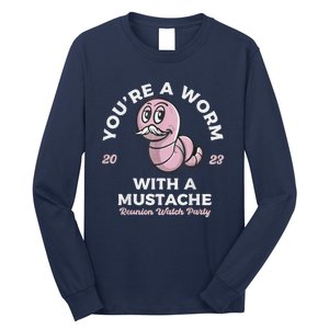 Worm With A Mustache James Tom Ariana Reality Long Sleeve Shirt