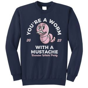 Worm With A Mustache James Tom Ariana Reality Sweatshirt