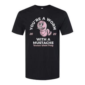 Worm With A Mustache James Tom Ariana Reality Softstyle CVC T-Shirt