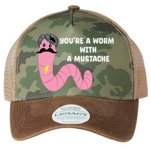 Worm With A Mustache James Tom Ariana Reality Legacy Tie Dye Trucker Hat