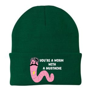 Worm With A Mustache James Tom Ariana Reality Knit Cap Winter Beanie