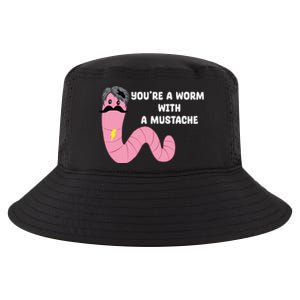 Worm With A Mustache James Tom Ariana Reality Cool Comfort Performance Bucket Hat