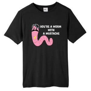 Worm With A Mustache James Tom Ariana Reality Tall Fusion ChromaSoft Performance T-Shirt