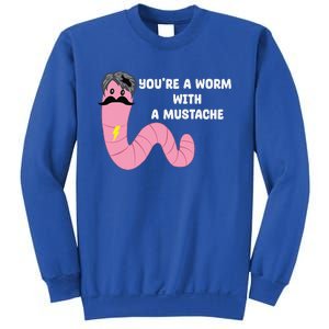 Worm With A Mustache James Tom Ariana Reality Sweatshirt