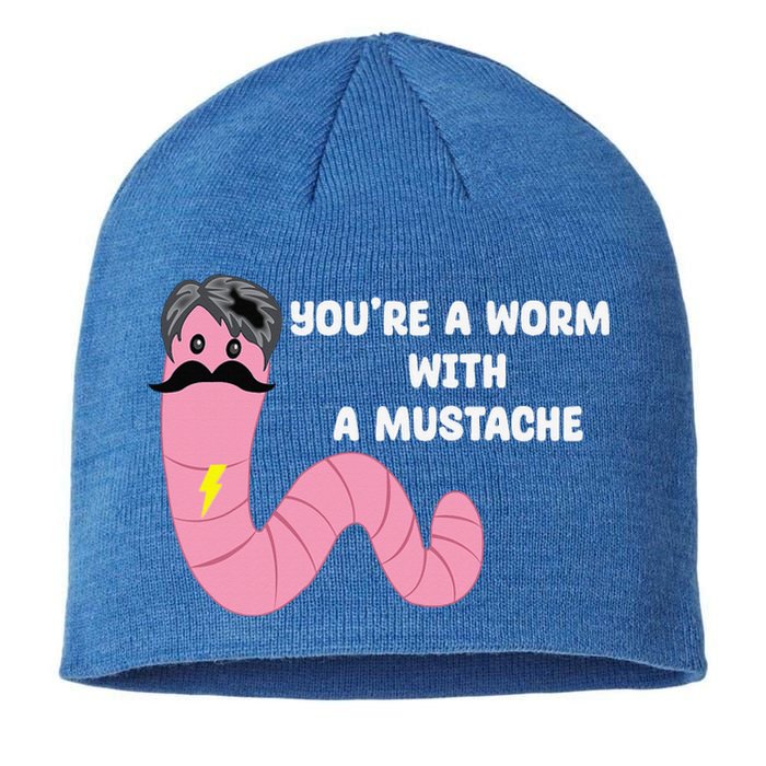 Worm With A Mustache James Tom Ariana Reality Sustainable Beanie