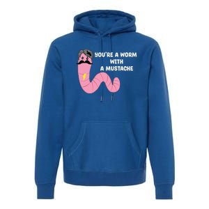 Worm With A Mustache James Tom Ariana Reality Premium Hoodie