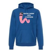 Worm With A Mustache James Tom Ariana Reality Premium Hoodie