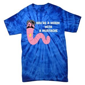 Worm With A Mustache James Tom Ariana Reality Tie-Dye T-Shirt