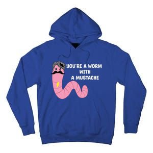 Worm With A Mustache James Tom Ariana Reality Tall Hoodie