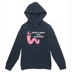 Worm With A Mustache James Tom Ariana Reality Urban Pullover Hoodie