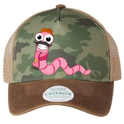 Worm With A Mustache James Tom Ariana Reality Legacy Tie Dye Trucker Hat