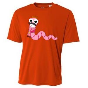 Worm With A Mustache James Tom Ariana Reality Cooling Performance Crew T-Shirt