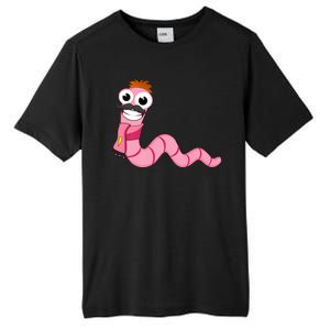 Worm With A Mustache James Tom Ariana Reality Tall Fusion ChromaSoft Performance T-Shirt