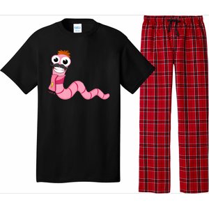 Worm With A Mustache James Tom Ariana Reality Pajama Set