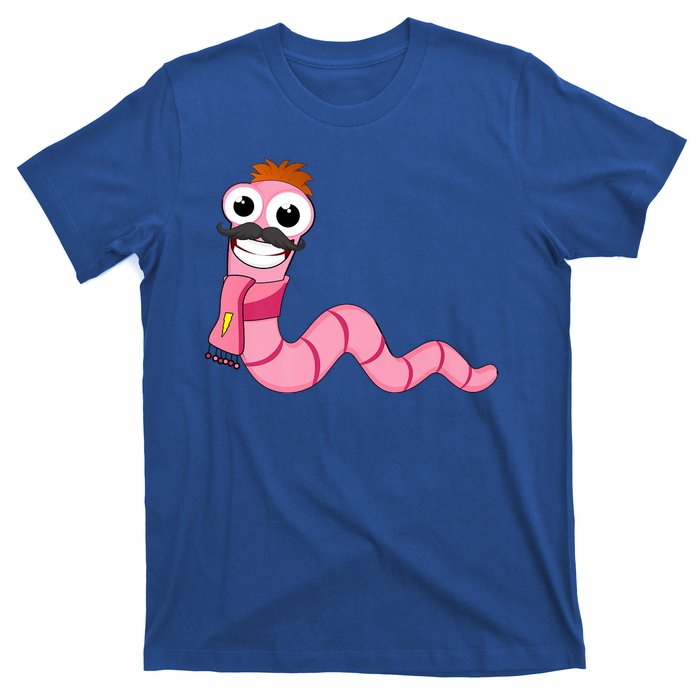 Worm With A Mustache James Tom Ariana Reality T-Shirt