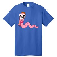 Worm With A Mustache James Tom Ariana Reality Tall T-Shirt