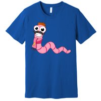 Worm With A Mustache James Tom Ariana Reality Premium T-Shirt