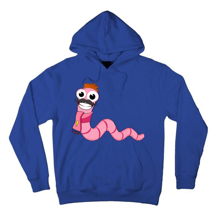 Worm With A Mustache James Tom Ariana Reality Tall Hoodie