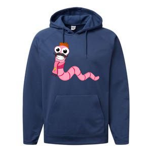 Worm With A Mustache James Tom Ariana Reality Performance Fleece Hoodie