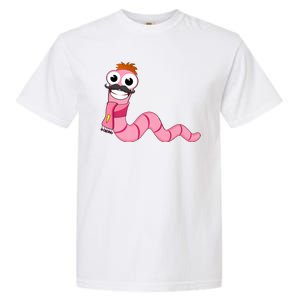 Worm With A Mustache James Tom Ariana Reality Garment-Dyed Heavyweight T-Shirt