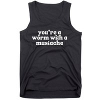 Worm With A Mustache James Tom Ariana Reality Tank Top