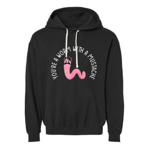 Worm With A Mustache James Tom Ariana Reality Funny Matching Garment-Dyed Fleece Hoodie