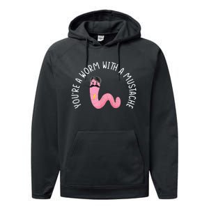 Worm With A Mustache James Tom Ariana Reality Funny Matching Performance Fleece Hoodie