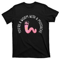 Worm With A Mustache James Tom Ariana Reality Funny Matching T-Shirt