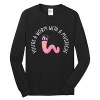 Worm With A Mustache James Tom Ariana Reality Funny Matching Tall Long Sleeve T-Shirt