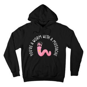 Worm With A Mustache James Tom Ariana Reality Funny Matching Tall Hoodie