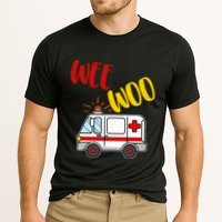 Wee Woo Ambulance Amr Funny Ems Emt Paramedic Gift Performance Shirt