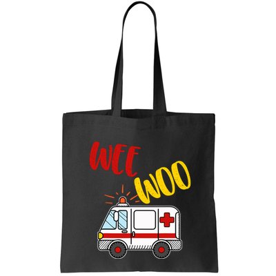 Wee Woo Ambulance Amr Funny Ems Emt Paramedic Gift Bag