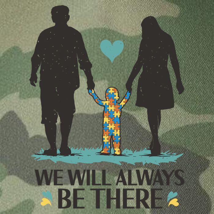 We Will Always Be There Autism Parent Legacy Tie Dye Trucker Hat