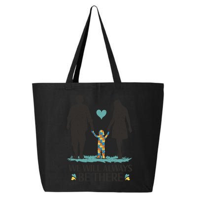We Will Always Be There Autism Parent 25L Jumbo Tote