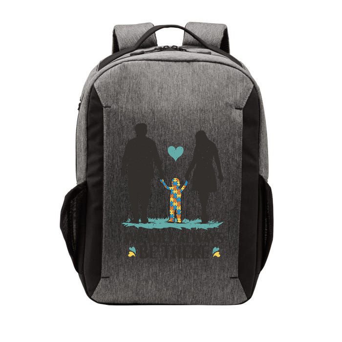 We Will Always Be There Autism Parent Vector Backpack