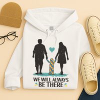 We Will Always Be There Autism Parent Hoodie