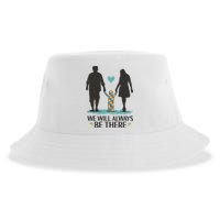 We Will Always Be There Autism Parent Sustainable Bucket Hat
