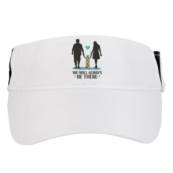 We Will Always Be There Autism Parent Adult Drive Performance Visor