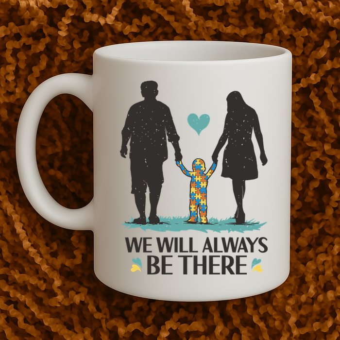 We Will Always Be There Autism Parent Mug