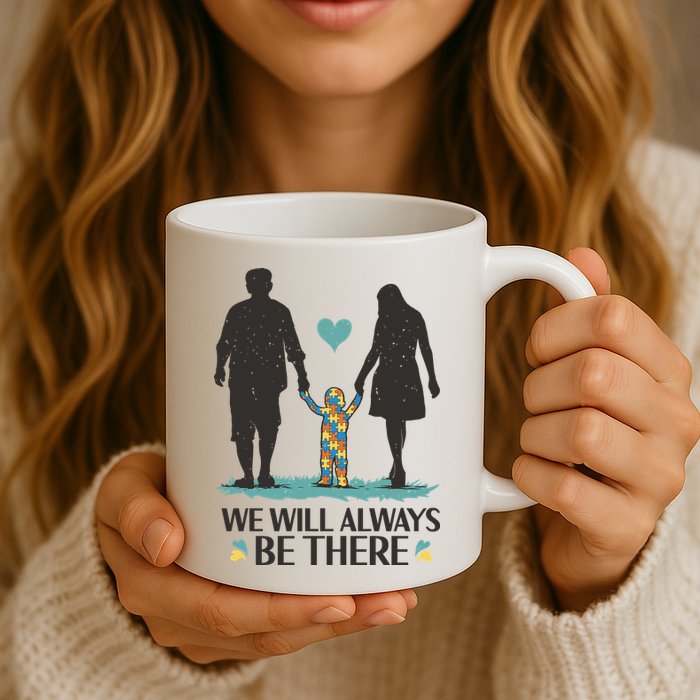 We Will Always Be There Autism Parent Mug