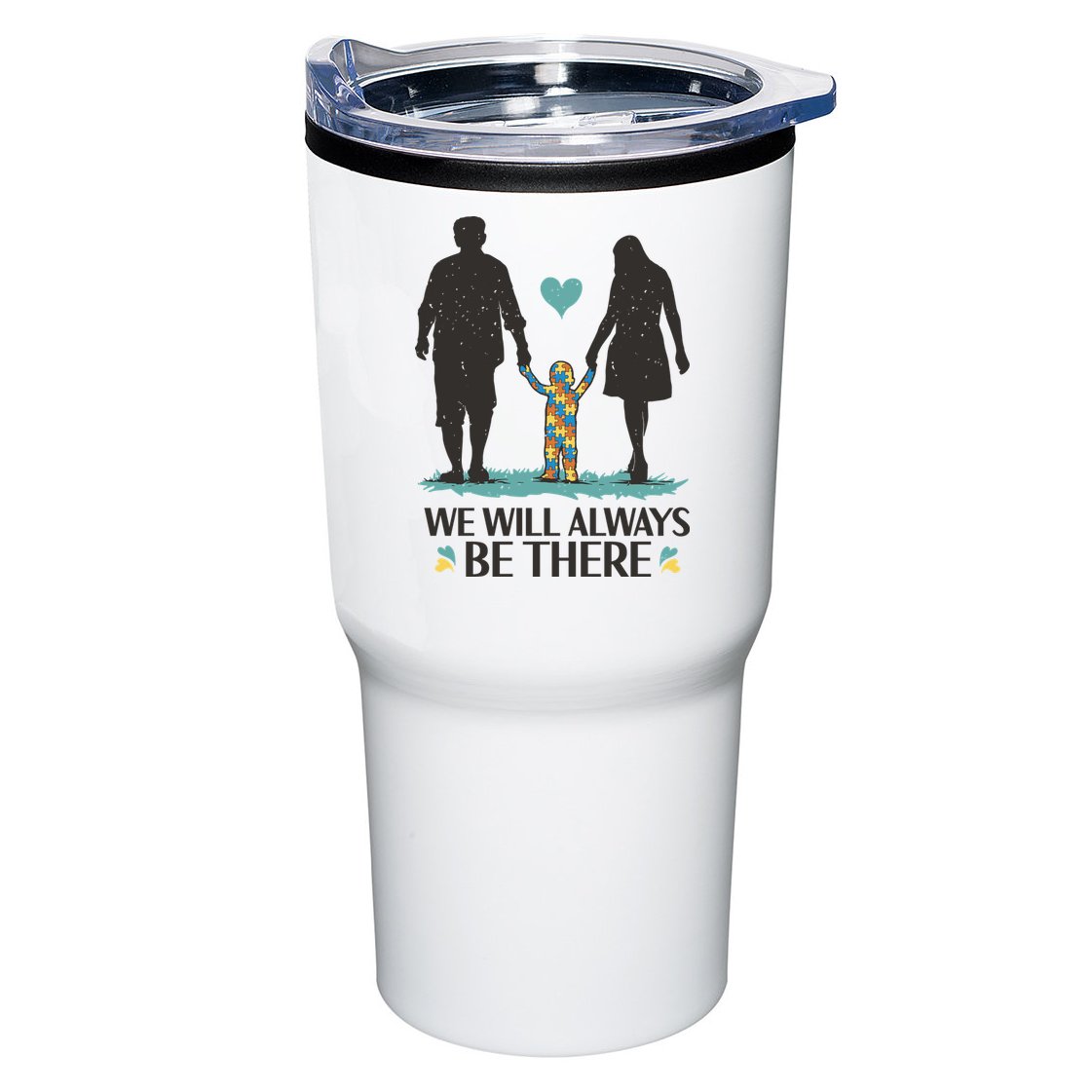 We Will Always Be There Autism Parent Tumbler