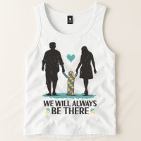We Will Always Be There Autism Parent Tank Top