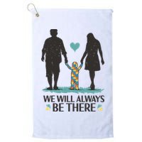 We Will Always Be There Autism Parent Golf Towel