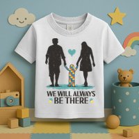 We Will Always Be There Autism Parent Toddler T-Shirt