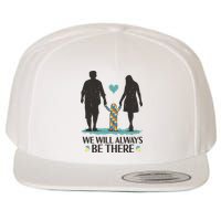 We Will Always Be There Autism Parent Wool Snapback Cap