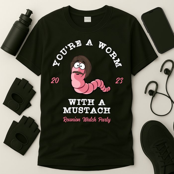 Worm With A Mustache James Tom Ariana Reality T-Shirt