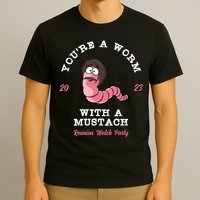 Worm With A Mustache James Tom Ariana Reality T-Shirt