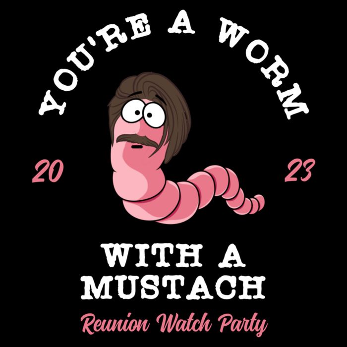Worm With A Mustache James Tom Ariana Reality T-Shirt
